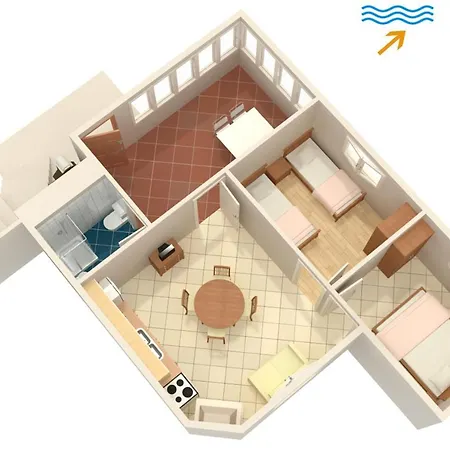 Seaside Holiday House Cove Gradina, Korcula - 4457 Vela Luka